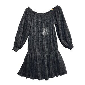 FREE PEOPLE Carina Meadow Lace Dress‎ XS Black NWT Boho Festival Goth Whimsygoth